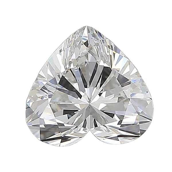 Brilliant Cut Luxuriant Lab Grown Diamond (E-F VS) (Heart 8.8 Mm) 2.50 Ctw