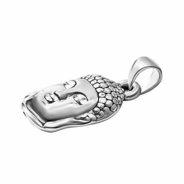 Buddha Pendant Without Chain In Sterling Silver 2.20 Grams