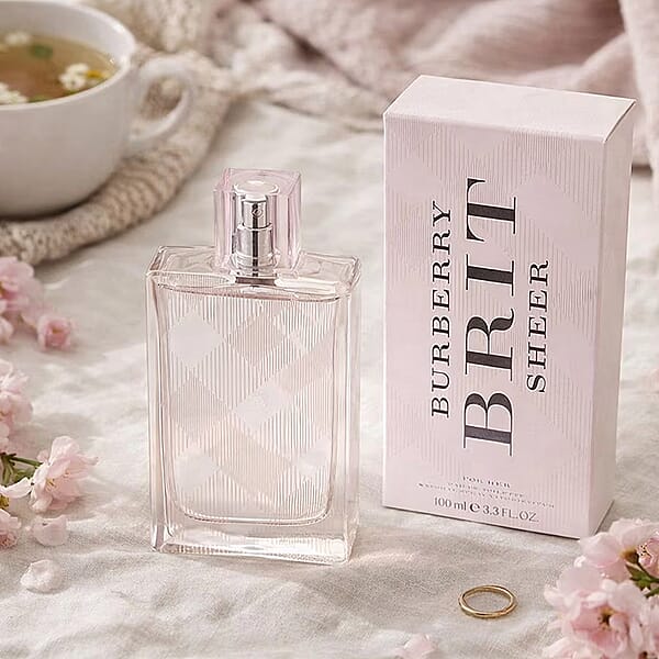 Burberry Brit Sheer/Burberry Edt Spray 3.3 Oz