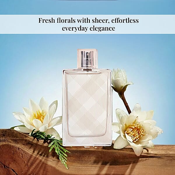 Burberry Brit Sheer/Burberry Edt Spray 3.3 Oz