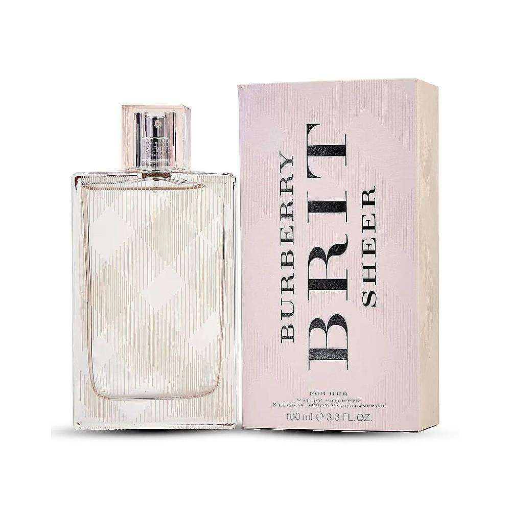 Burberry Brit Sheer/Burberry Edt Spray 3.3 Oz