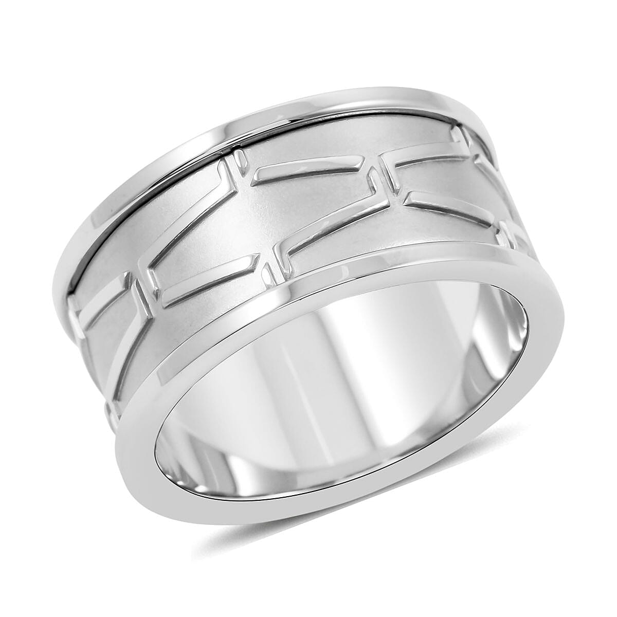 Calvin Klein Closeout Abstract Ring in Stainless Steel