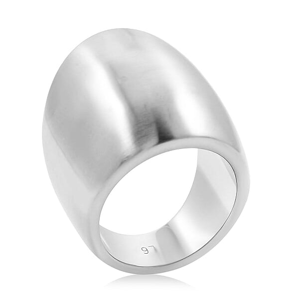 Calvin Klein Closeout Billow Ring In Stainless Steel