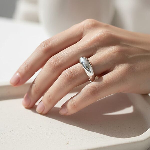 Calvin Klein Closeout Born Ring In Stainless Steel