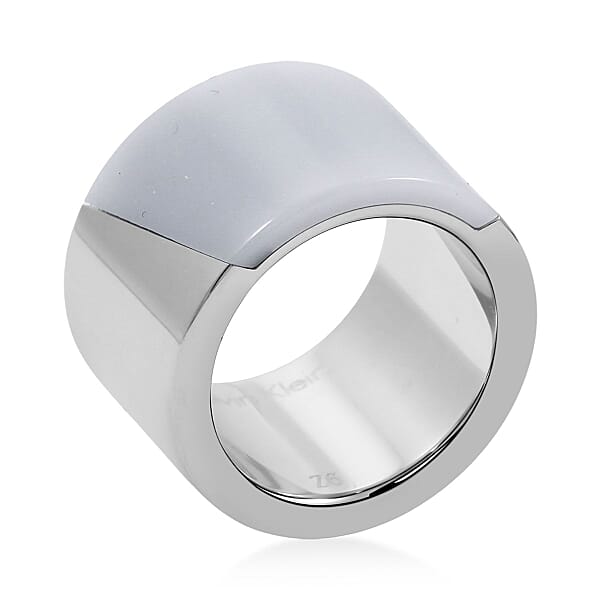 Calvin Klein Closeout Distinct Ring In Stainless Steel