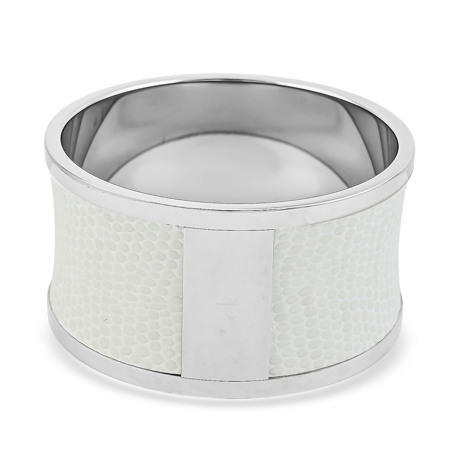 Calvin Klein Closeout Spellbound Stainless Steel Bangle Bracelet (7.00 In)