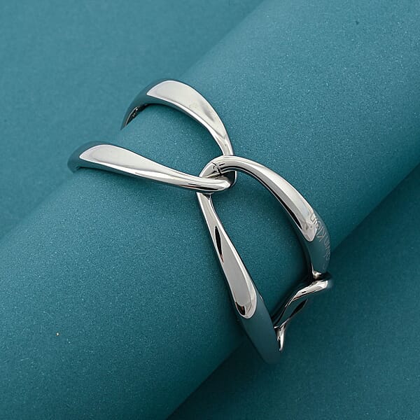 Calvin Klein Closeout Stainless Steel Lovely Bangle Bracelet (6.50 In)