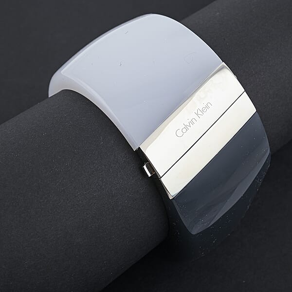 Calvin Klein Closeout Stainless Steel Vision Bangle Bracelet (6.25 In)