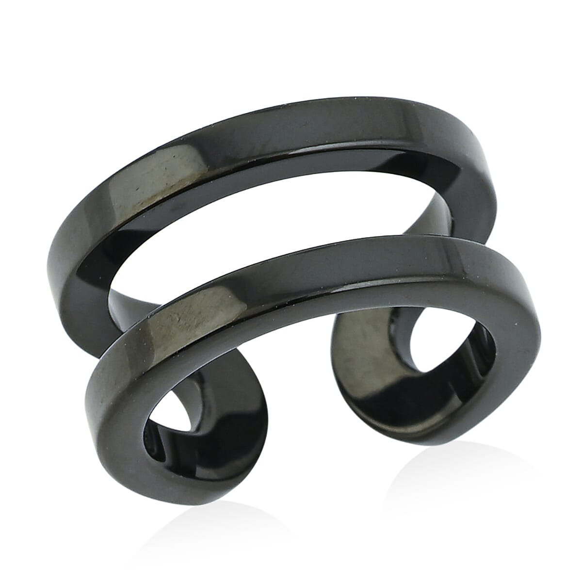 Calvin Klein Return The Black Ring in ION Plated Black Stainless Steel