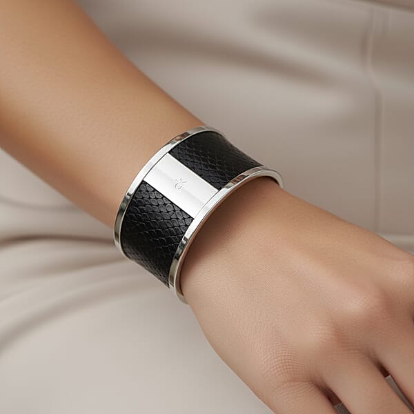 Calvin Klein Spellbound Stainless Steel Bangle Bracelet (8.00 In)