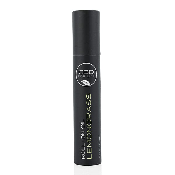 CBD For Life Set Of 6 Lemongrass CBD Roll On For Pain Relief (6x 0.64oz)