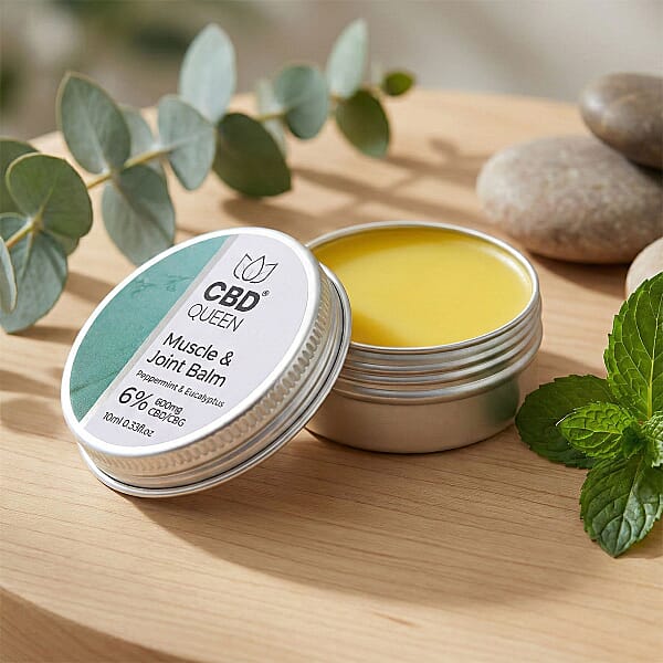 CBD Queen Mini Muscle & Joint Balm (.33oz) FREE GIFT