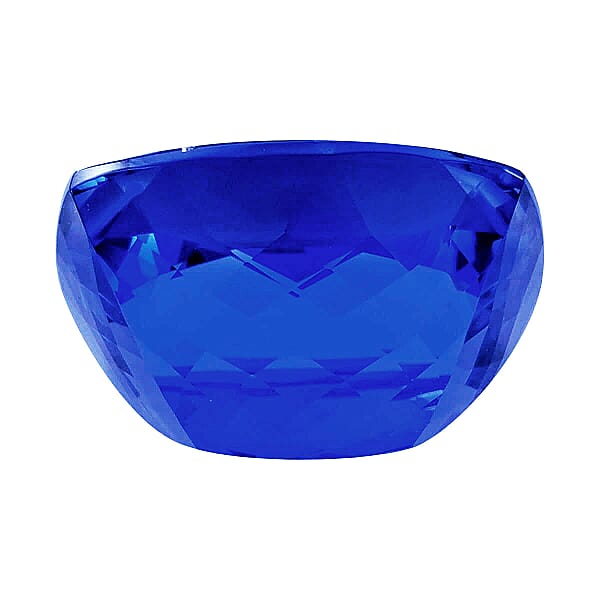 Certified 11.00 Ctw Cushion Tanzanite Loose Gemstone – AAAA Grade Free Size