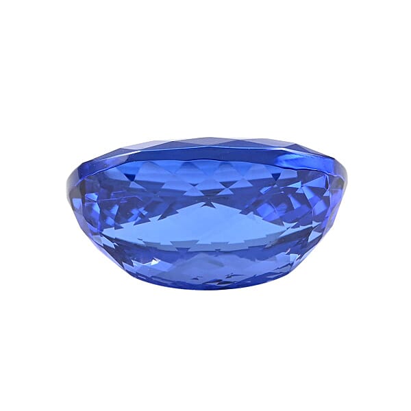 Certified 11.00 Ctw Oval Tanzanite Loose Gemstone – AAAA Grade Free Size