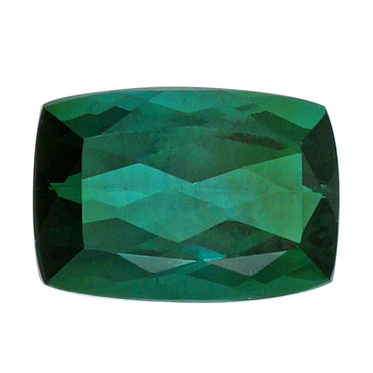 Certified 2.00 ctw Cushion Monte Belo Indicolite Loose Gemstone – AAAA Grade Free Size