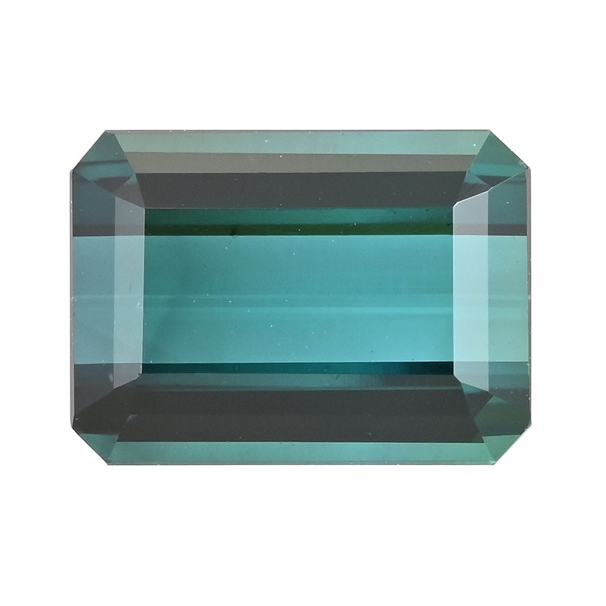 Certified 2.00 ctw Octagon Monte Belo Indicolite Loose Gemstone – AAAA Grade Free Size
