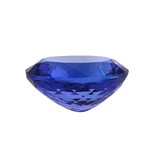 Certified 3.00 Ctw Oval Tanzanite Loose Gemstone – AAAA Grade Free Size