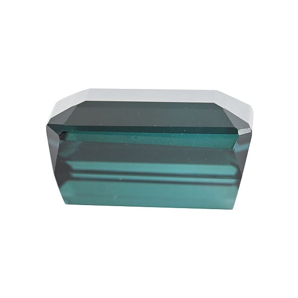 Certified 4.00 Ctw Octagon Monte Belo Indicolite Loose Gemstone – AAAA Grade Free Size