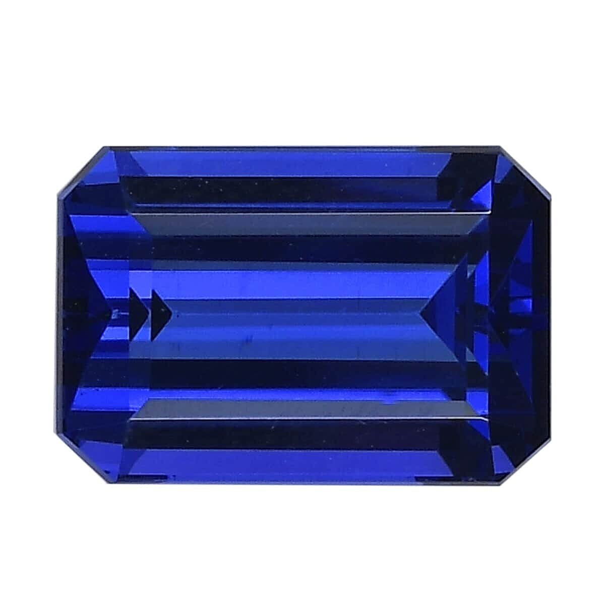Certified 5.00 ctw Octagon Tanzanite Loose Gemstone – AAAA Grade Free Size