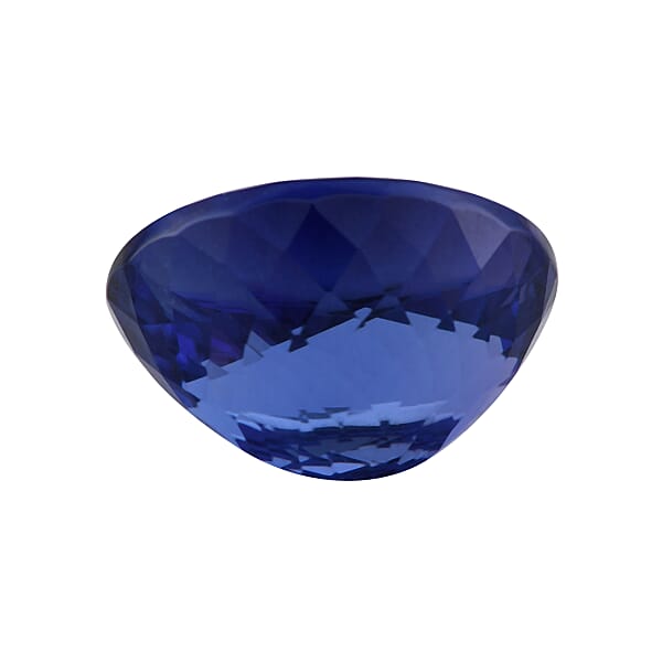 Certified 5.00 Ctw Oval Tanzanite Loose Gemstone – AAAA Grade Free Size