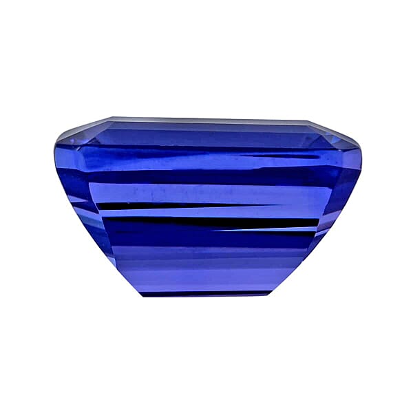 Certified 6.00 Ctw Octagon Tanzanite Loose Gemstone – Flawless AAAA Grade Free Size