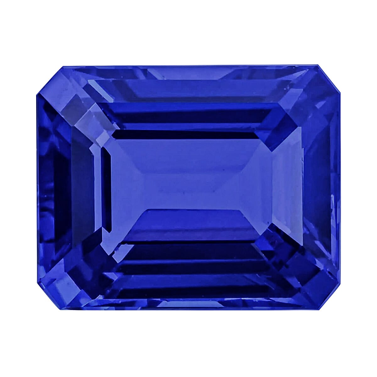 Certified 6.00 ctw Octagon Tanzanite Loose Gemstone – Flawless AAAA Grade Free Size