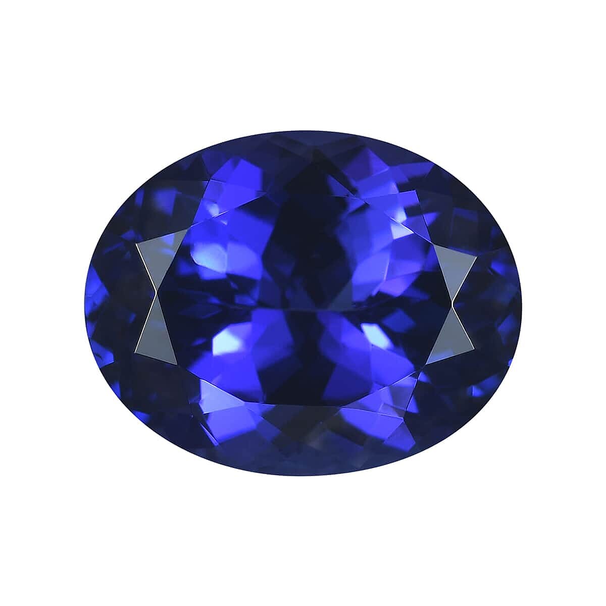Certified 6.00 ctw Oval Tanzanite Loose Gemstone – Flawless AAAA Grade Free Size