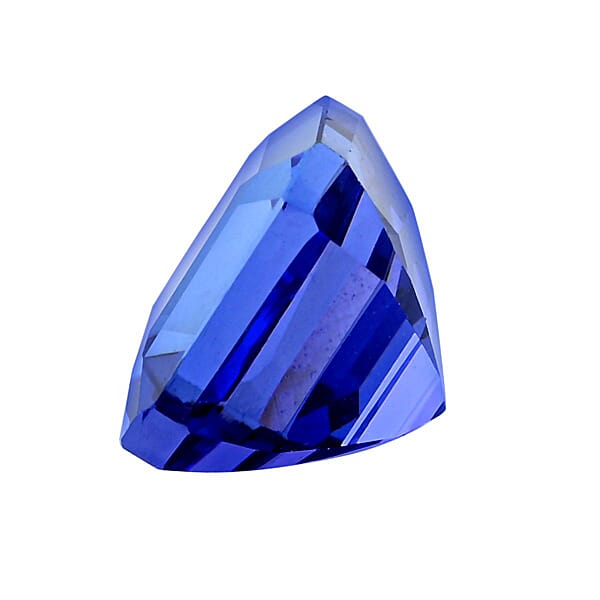 Certified And Appraised AAAA Asscher Cut Tanzanite (Sqr 8x8 Mm) 2.00 Ctw