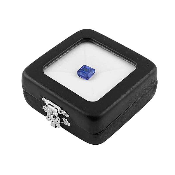 Certified And Appraised AAAA Asscher Cut Tanzanite (Sqr Free Size) 7.00 Ctw