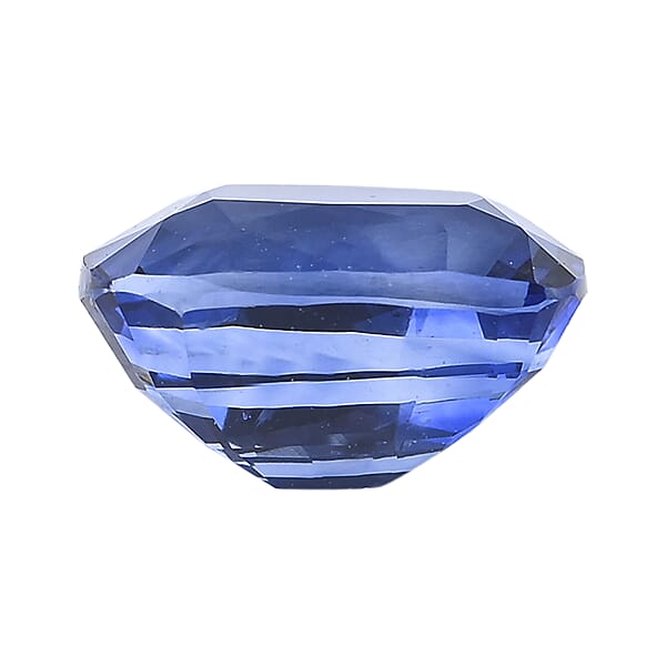 Certified And Appraised AAAA Ceylon Blue Sapphire (Cush Free Size) 1.00 Ctw