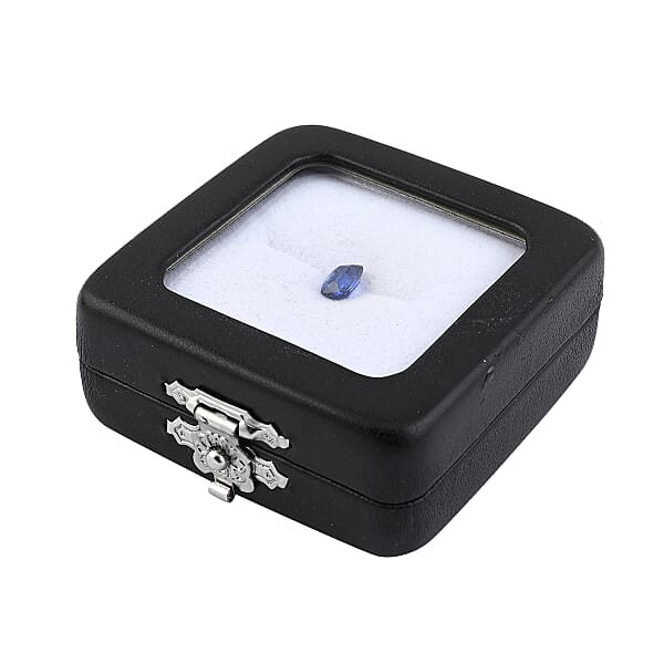 Certified And Appraised AAAA Ceylon Blue Sapphire (Cush Free Size) 1.00 Ctw