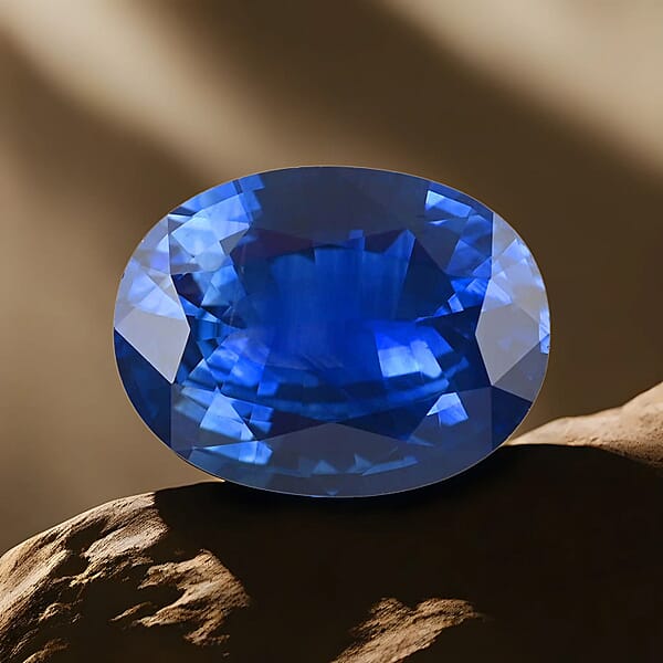 Certified And Appraised AAAA Ceylon Blue Sapphire (Oval Free Size) 2.00 Ctw