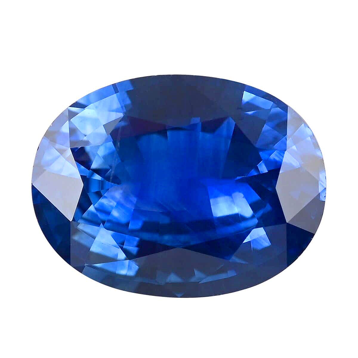 Certified and Appraised AAAA Ceylon Blue Sapphire (Oval Free Size) 2.00 ctw