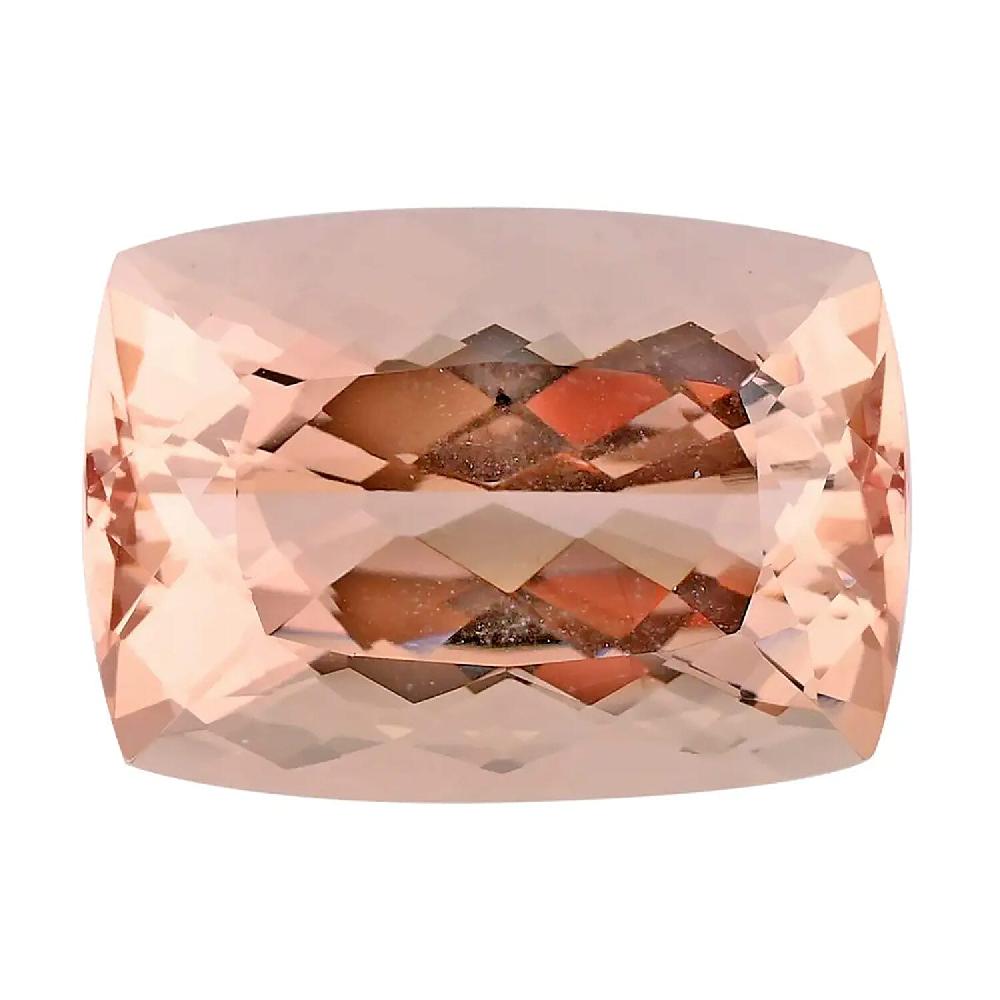 Certified and Appraised AAAA Marropino Morganite (Cush 18x13 mm) Approx 14.50 ctw