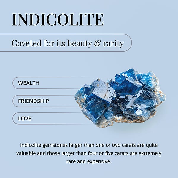 Certified And Appraised AAAA Monte Belo Indicolite (Cush Free Size) 4.00 Ctw