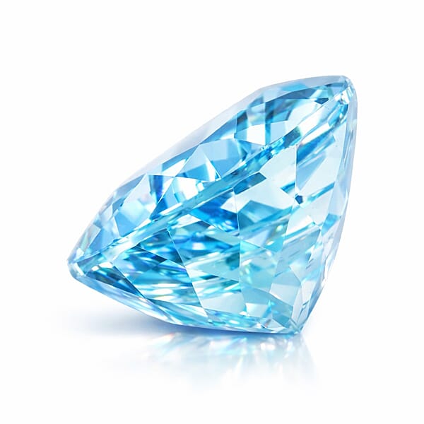Certified And Appraised AAAA Santa Maria Aquamarine (Pear Free Size) 4.00 Ctw