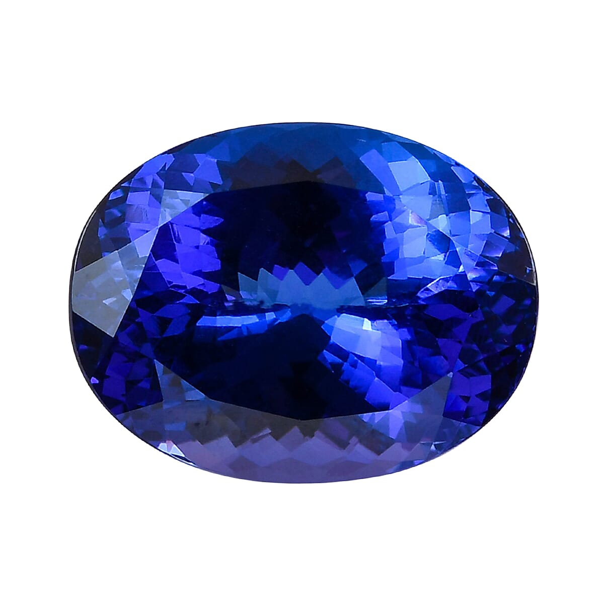 Certified and Appraised AAAA Tanzanite (Oval 9x7 mm) 2.00 ctw