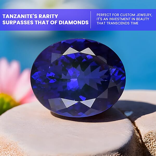 Certified And Appraised AAAA Tanzanite (Ovl Free Size) 15.00 Ctw