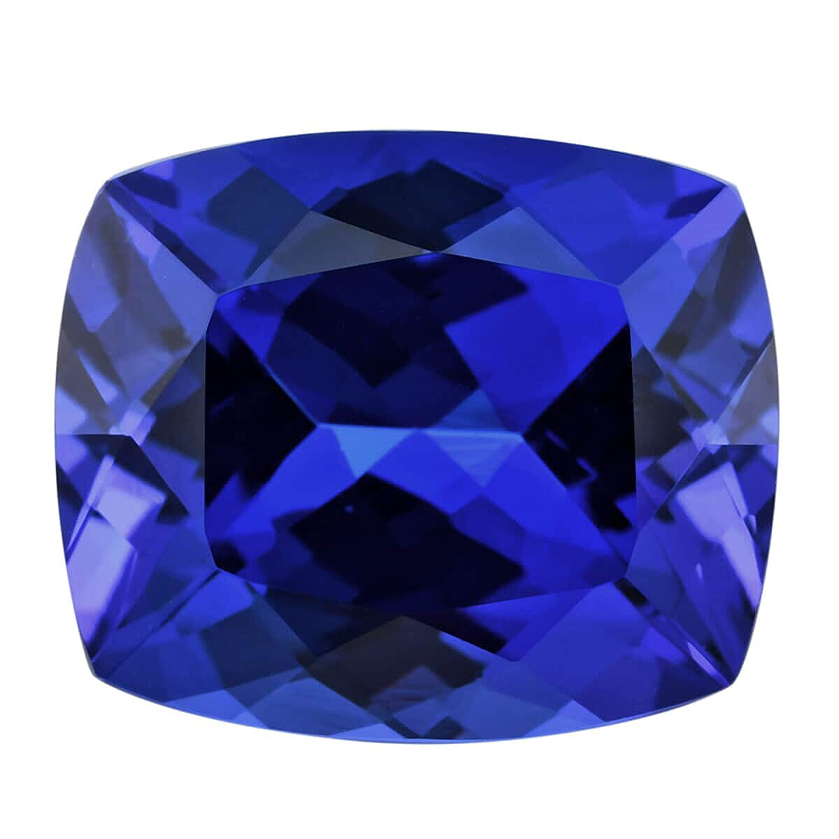 Certified and Appraised AAAA Vivid Tanzanite (Cush Free Size) 9.00 ctw