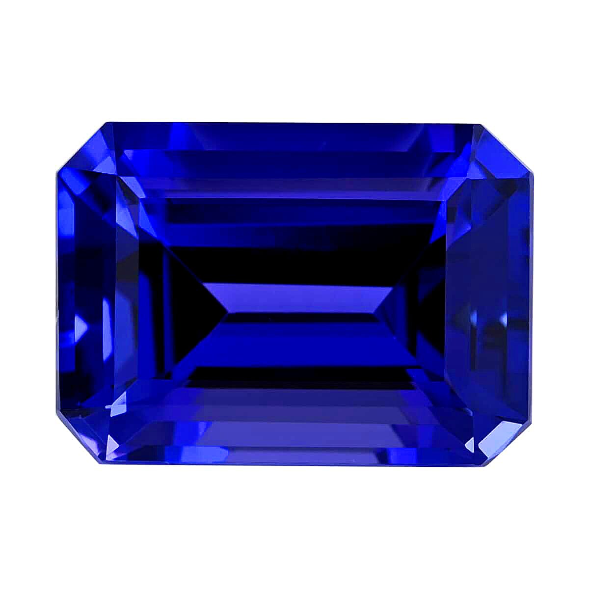 Certified and Appraised AAAA Vivid Tanzanite (Oct Free Size) 9.01 ctw