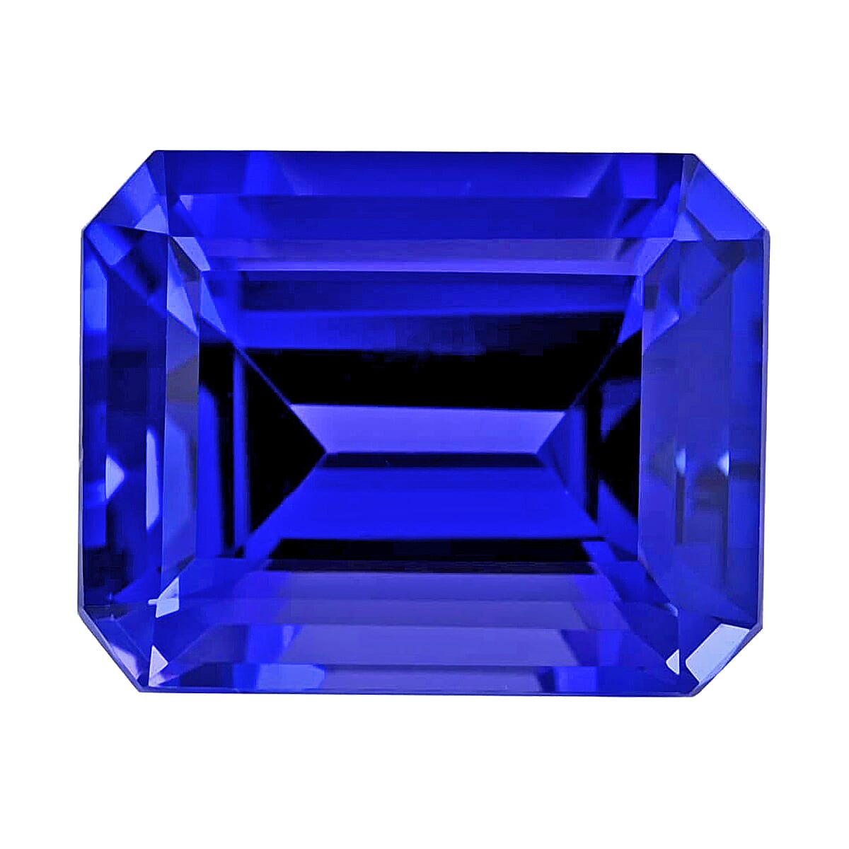 Certified and Appraised AAAA Vivid Tanzanite (Oct Free Size) 13.00 ctw