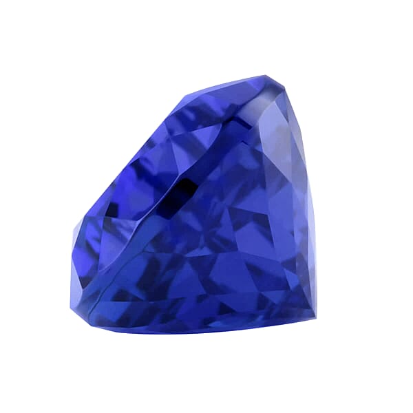 Certified And Appraised AAAA VIVID Tanzanite (Pear Free Size) Approx 12.01 Ctw