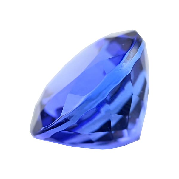 Certified And Appraised AAAA VIVID Tanzanite (Rnd Free Size) 12.00 Ctw