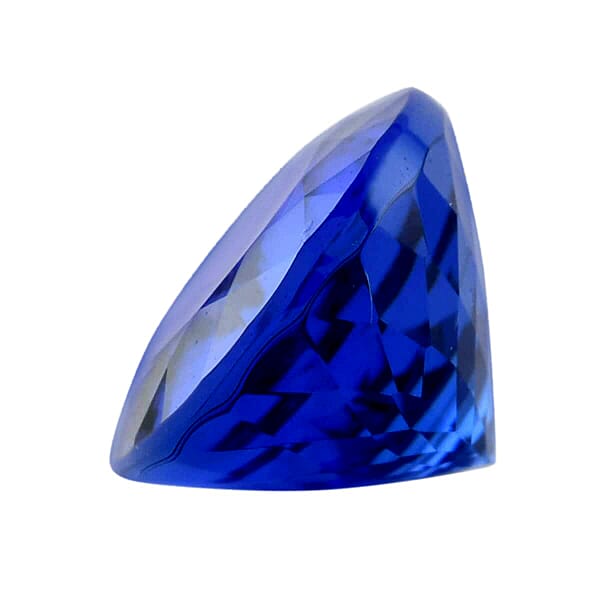 Certified And Appraised Flawless AAAA Vivid Tanzanite (Ovl Free Size) 4.00 Ctw