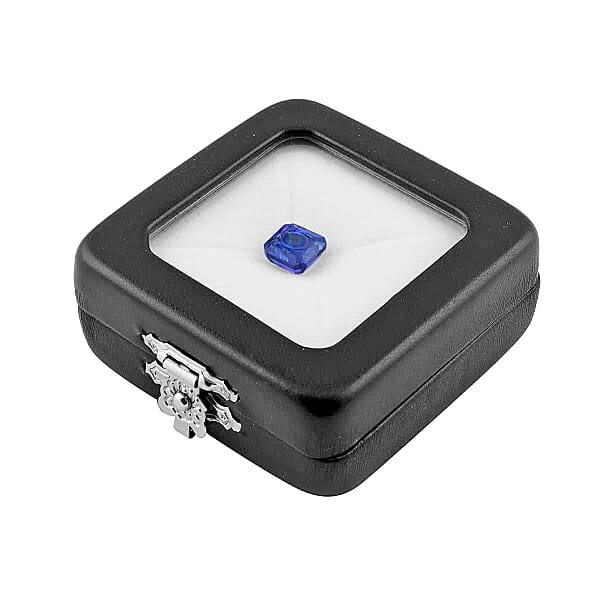 Certified & Appraised AAAA Asscher Cut Tanzanite (Square Free Size) 16.19 Ctw