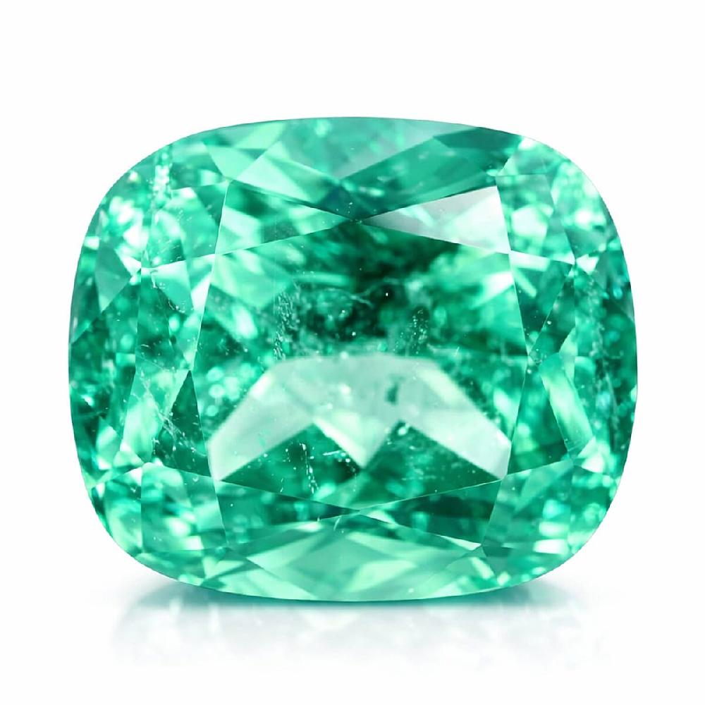 Certified & Appraised AAAA Boyaca Colombian Emerald (Cush Free Size) 3.00 ctw