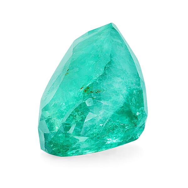 Certified & Appraised AAAA Boyaca Colombian Emerald (Cush Free Size) 4.00 Ctw