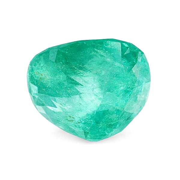 Certified & Appraised AAAA Boyaca Colombian Emerald (Cush Free Size) 4.00 Ctw