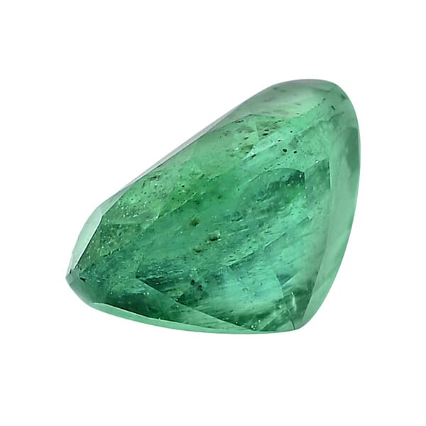 Certified & Appraised AAAA Gemfield Emerald (Ovl) 1.00 Ctw