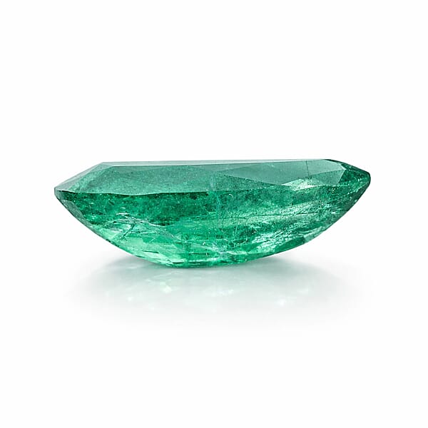 Certified & Appraised AAAA Gemfields Emerald (Pear Free Size) 4.00 Ctw